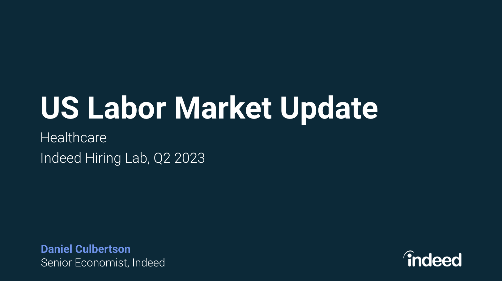 US Healthcare Labor Market Update Q2 2023